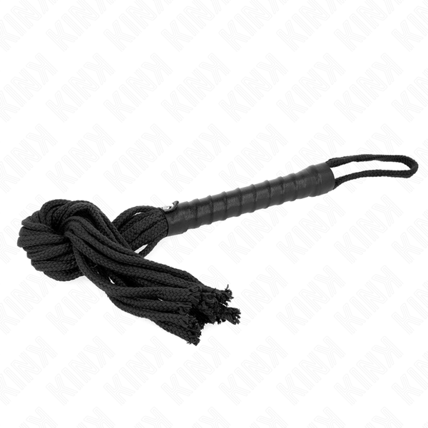 Kink – Fouet corde noire 56 cm