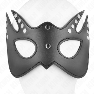 Kink – Masque de chauve-souris avec rivets 23 x 15 cm