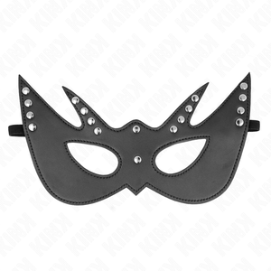 Kink – Masque de chauve-souris avec rivets 23 x 15 cm