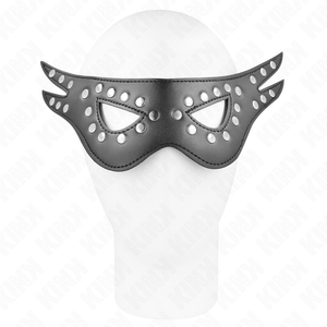 Kink – Masque sexy en cuirette modèle 1 27 x 13 cm