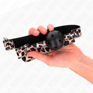 Kink – Balle respirante léopard 4,5 cm bag 65 x 2,5 cm