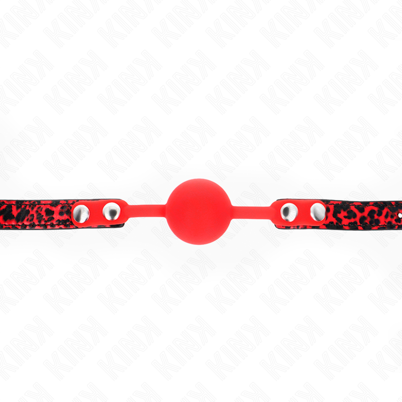 Kink – Boule en silicone 4 cm gag modèle 2 60 x 2 cm