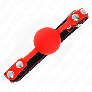 Kink – Boule en silicone 4 cm gag modèle 2 60 x 2 cm