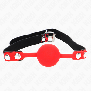 Kink – Boule en silicone 4 cm gag modèle 2 60 x 2 cm