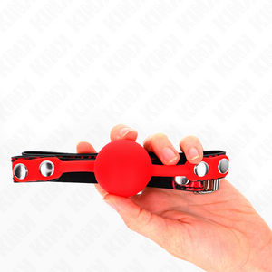 Kink – Boule en silicone 4 cm gag modèle 2 60 x 2 cm