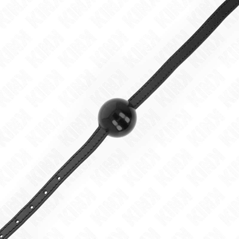 Kink – Balle solide simple noire 4 cm bag 65 x 1,5 cm