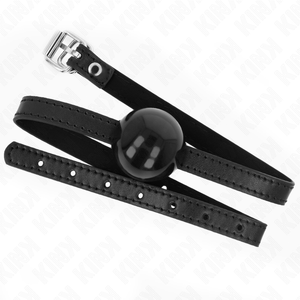 Kink – Balle solide simple noire 4 cm bag 65 x 1,5 cm