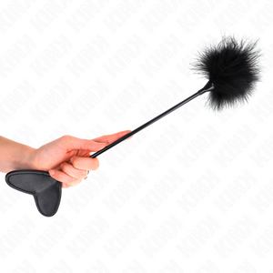 Kink – Plumes tickle avec pagaie coeur 31 cm