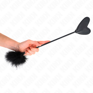 Kink – Plumes tickle avec pagaie coeur 31 cm