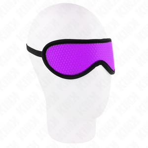 Kink – Bandage texturé à écailles avec bord recouvert violet 20 x 7 cm