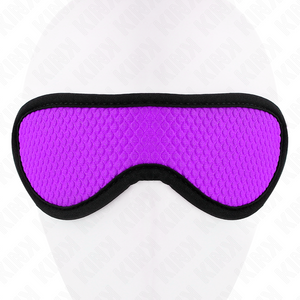 Kink – Bandage texturé à écailles avec bord recouvert violet 20 x 7 cm