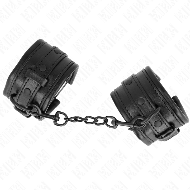 KINK - ADJUSTABLE MUÑEQUERAS NEGRO 20-30 CM X 6 CM