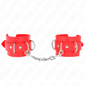 Kink – 3 appareils-poignets ajustables rouge 17,5-25 cm x 6 cm