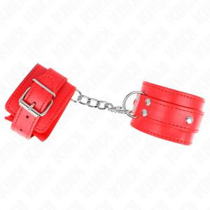 Kink – 3 appareils-poignets ajustables rouge 17,5-25 cm x 6 cm