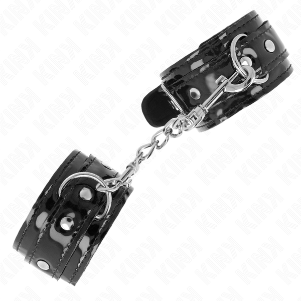 KINK - MUÑEQUERAS DE NEOPRENO BRILLANTE VERSTELBAAR 17-24 CM X 4,5 CM