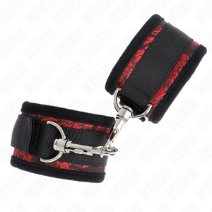 Kink – Retenues poignets scandal rouge-noir