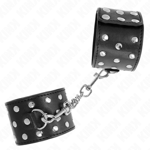Kink – Retenues-poignets punk réglables 19-24 cm x 5,5 cm