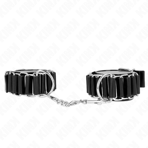 Kink – Appui-poignets fins comme charnières noir réglable 16-22 cm x 3,5 cm