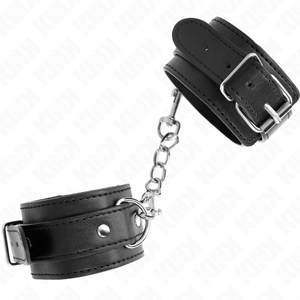 Kink – Appui-poignets fins noir réglable 21-33 cm