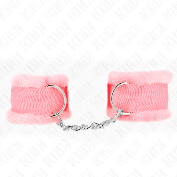 KINK - MUÑEQUERAS FORRADA ROSA VERSTELBAAR 17-31 CM X 7 CM