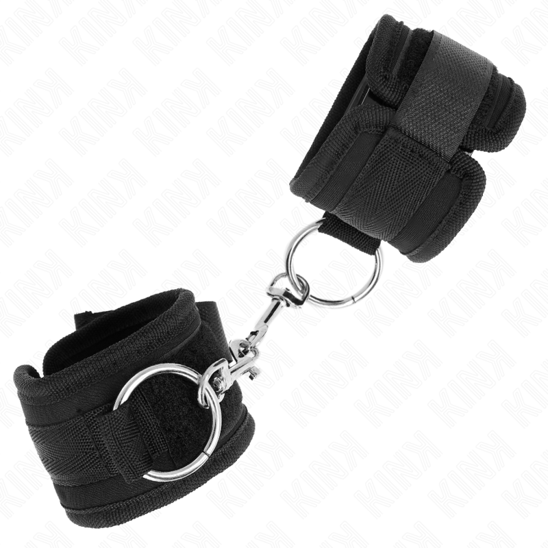 KINK - ADJUSTABLE NEGRO MUÑEQUERAS 18-35 CM X 6 CM