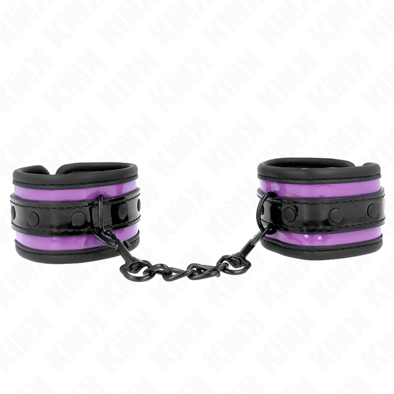 Kink – Appui-poignets en néoprène violet clair ajustable 21-28 cm x 5 cm