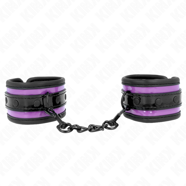 KINK - MUÑEQUERAS NEOPREEN LILA VERSTELBAAR 21-28 CM X 5 CM