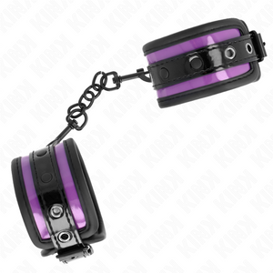 Kink – Appui-poignets en néoprène violet clair ajustable 21-28 cm x 5 cm