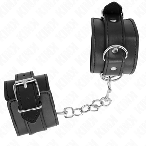 Kink – Appui-poignet simple noir ajustable 20-23 cm x 5,5 cm