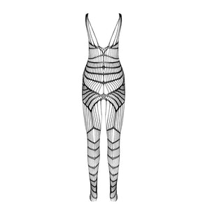 Passion – Bs 102 bodystocking rouge taille unique
