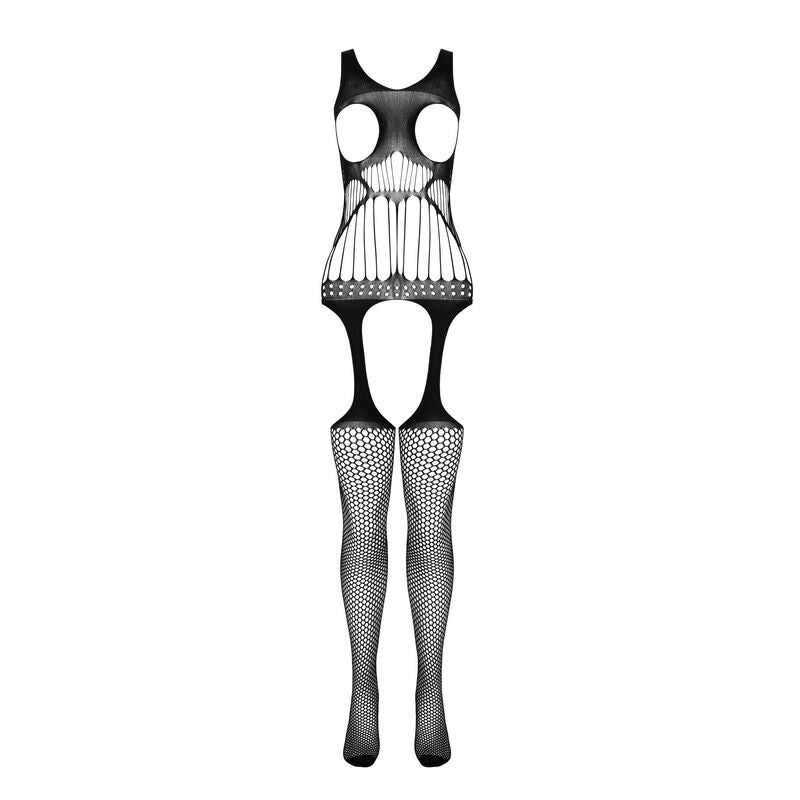 PASSIE - BS 106 BODYSTOCKING BLANCO TALLA ÚNICA