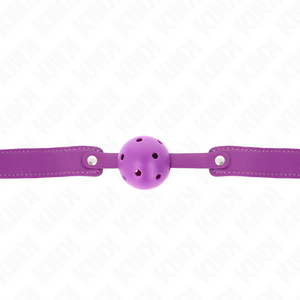 Kink – Balle respirant violet 4,5 cmgag 65 x 2,5 cm