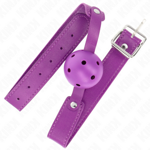 Kink – Balle respirant violet 4,5 cmgag 65 x 2,5 cm