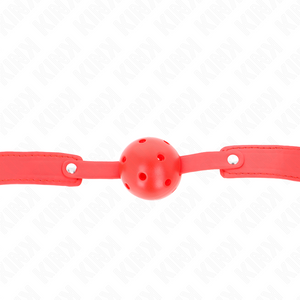 Kink – Balle respirante rouge 4,5 cm bag 65 x 2,5 cm