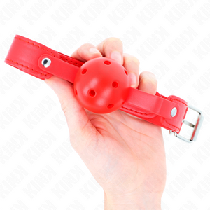 Kink – Balle respirante rouge 4,5 cm bag 65 x 2,5 cm