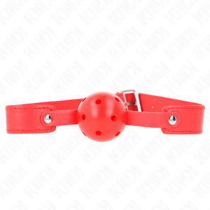 Kink – Balle respirante rouge 4,5 cm bag 65 x 2,5 cm