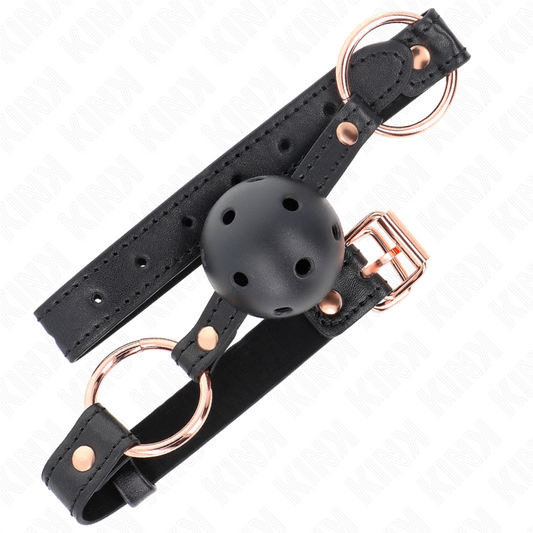 KINK - MORDAZA DE BOLA 4 CM PREMIUM TPE 60 x 2 CM