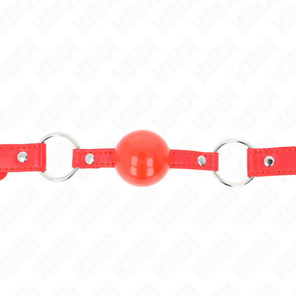 Kink – Baillon tpe balle 4 cm avec rouge lock 60 X 2 cm