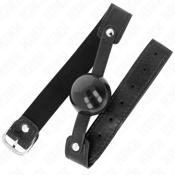 Kink – Balle TPE souple 4 cm gag modèle 2 65 x 2,5 cm