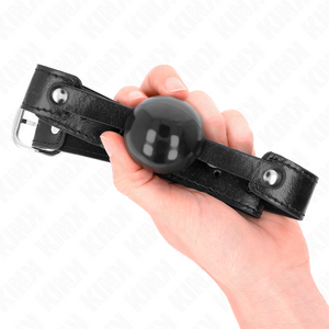 Kink – Balle TPE souple 4 cm gag modèle 2 65 x 2,5 cm