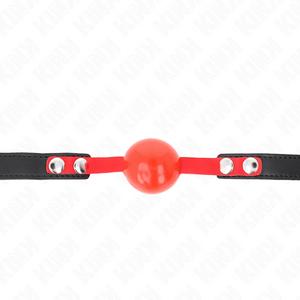 Kink – Balle TPE souple 4 cm gag modèle 4 60 x 2 cm réglable 37-52 cm