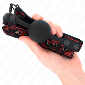 Kink – Boule silicone scandale 4 cm gag modèle 1 65 x 2 cm