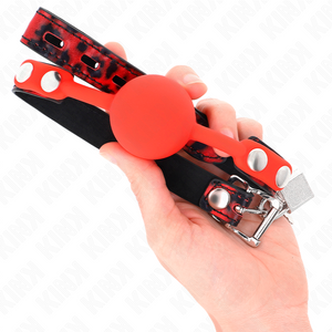 Kink – Modèle 2 bille en silicone 4 cm bag avec serrure 60 x 2 cm