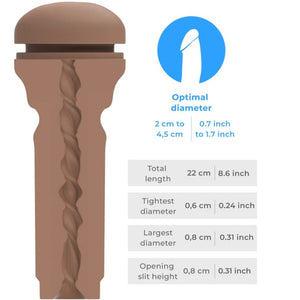 Kiiroo – Feel stroker fesses extra serrees marron moyen