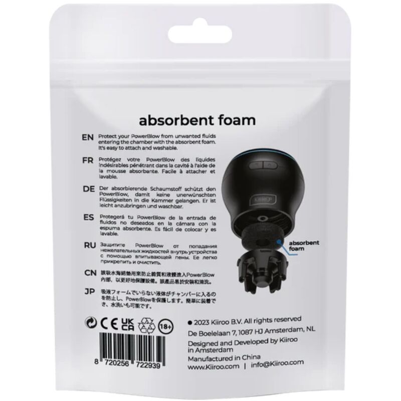 KIIROO - POWER BLOW RESPUMA ABSORBENT 5 UNITS