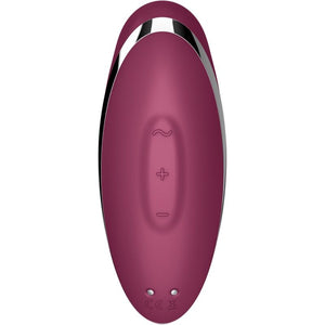 Satisfyer – Tap & climax 2 vibrateur & stimulateur rouge