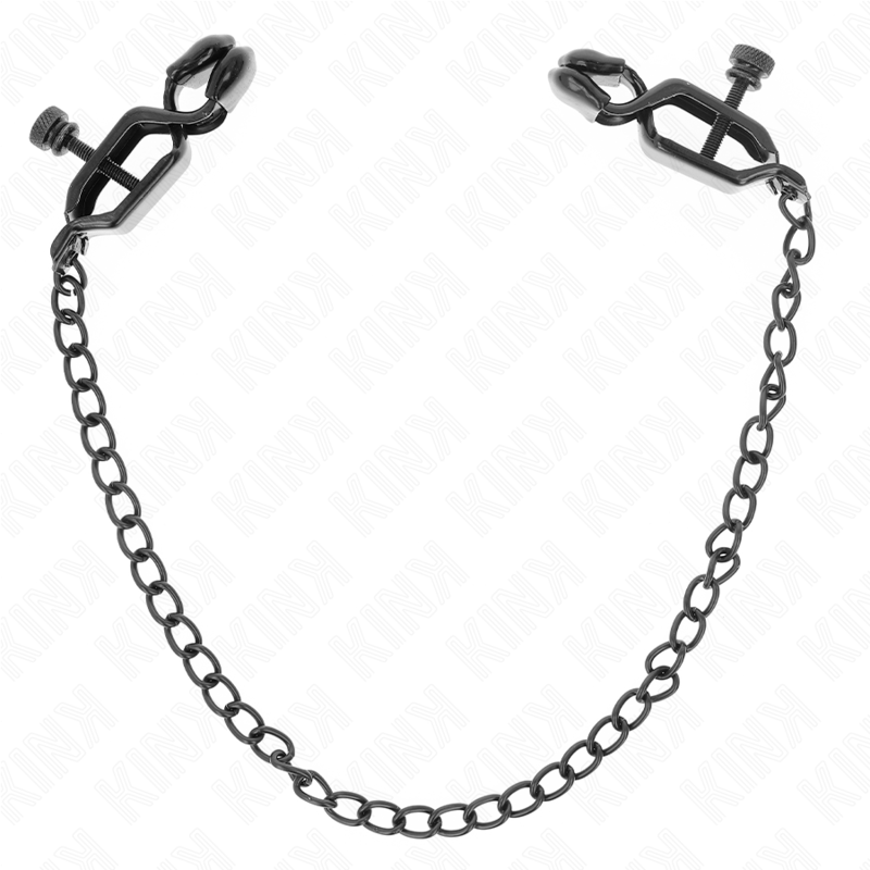 Kink – Pinces à metelles chaîne plate noir 30 cm