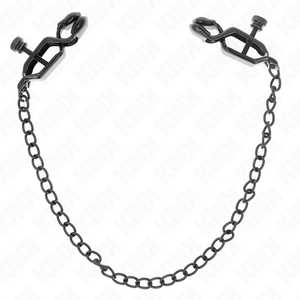 Kink – Pinces à metelles chaîne plate noir 30 cm