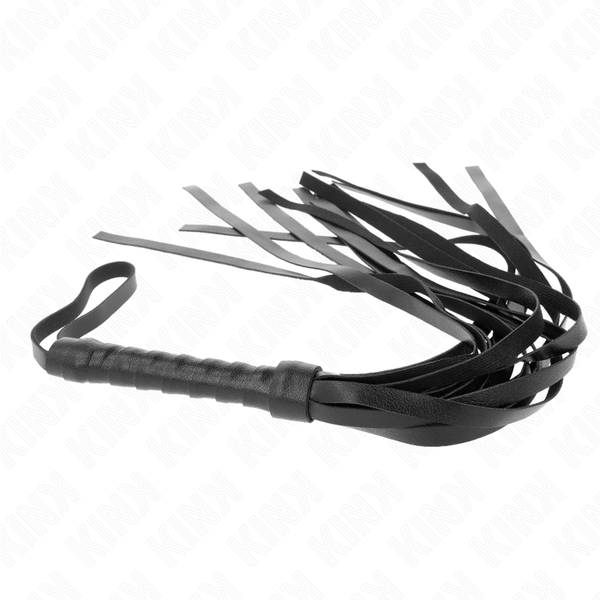 Kink – Fouet simple noir 45 cm