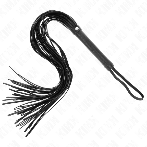 Kink – Fouet PVC souple noir 70 cm
